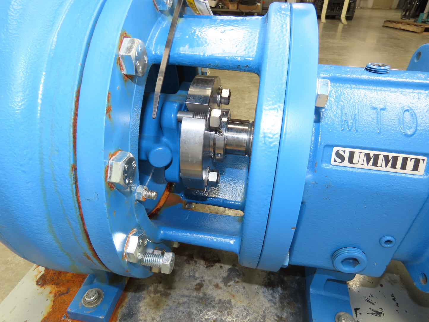 Summit 2196 MTO Centrifugal Pump 3x4x10" SS Impeller 600GPM 380'H 15Hp 3PH Motor