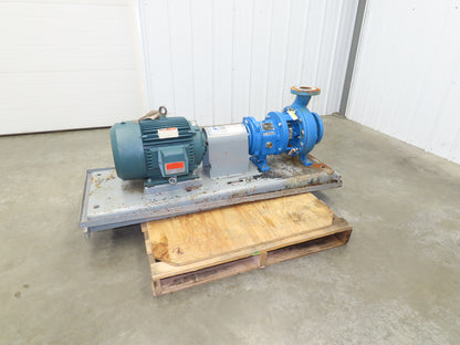 Summit 2196 MTO Centrifugal Pump 3x4x10" SS Impeller 600GPM 380'H 15Hp 3PH Motor