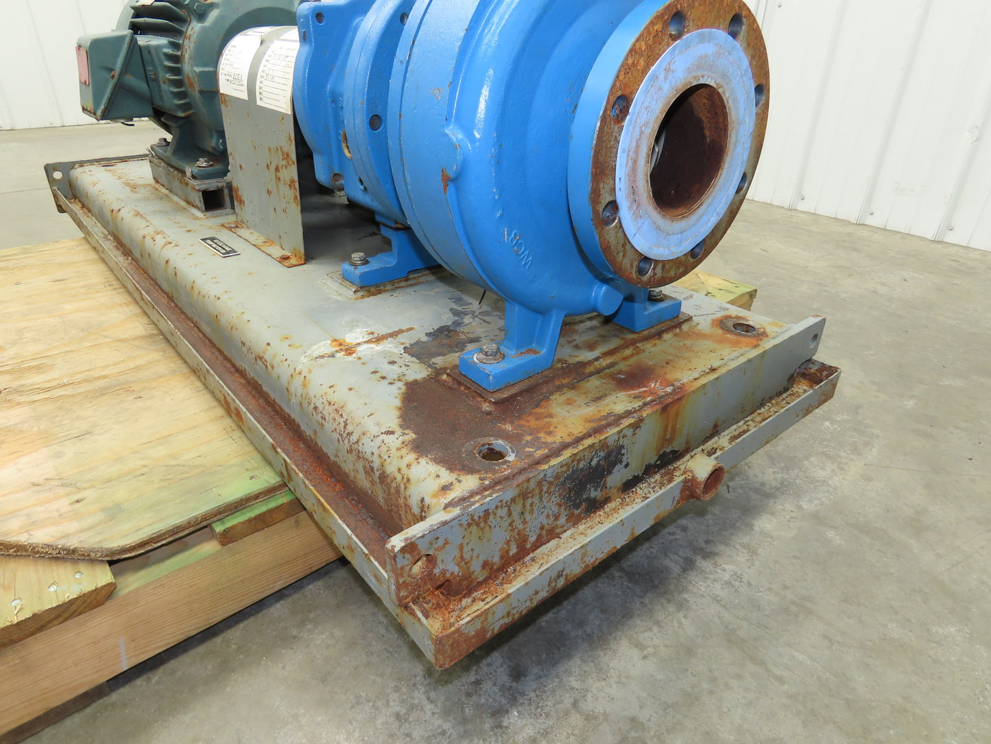 Summit 2196 MTO Centrifugal Pump 3x4x10" SS Impeller 600GPM 380'H 15Hp 3PH Motor