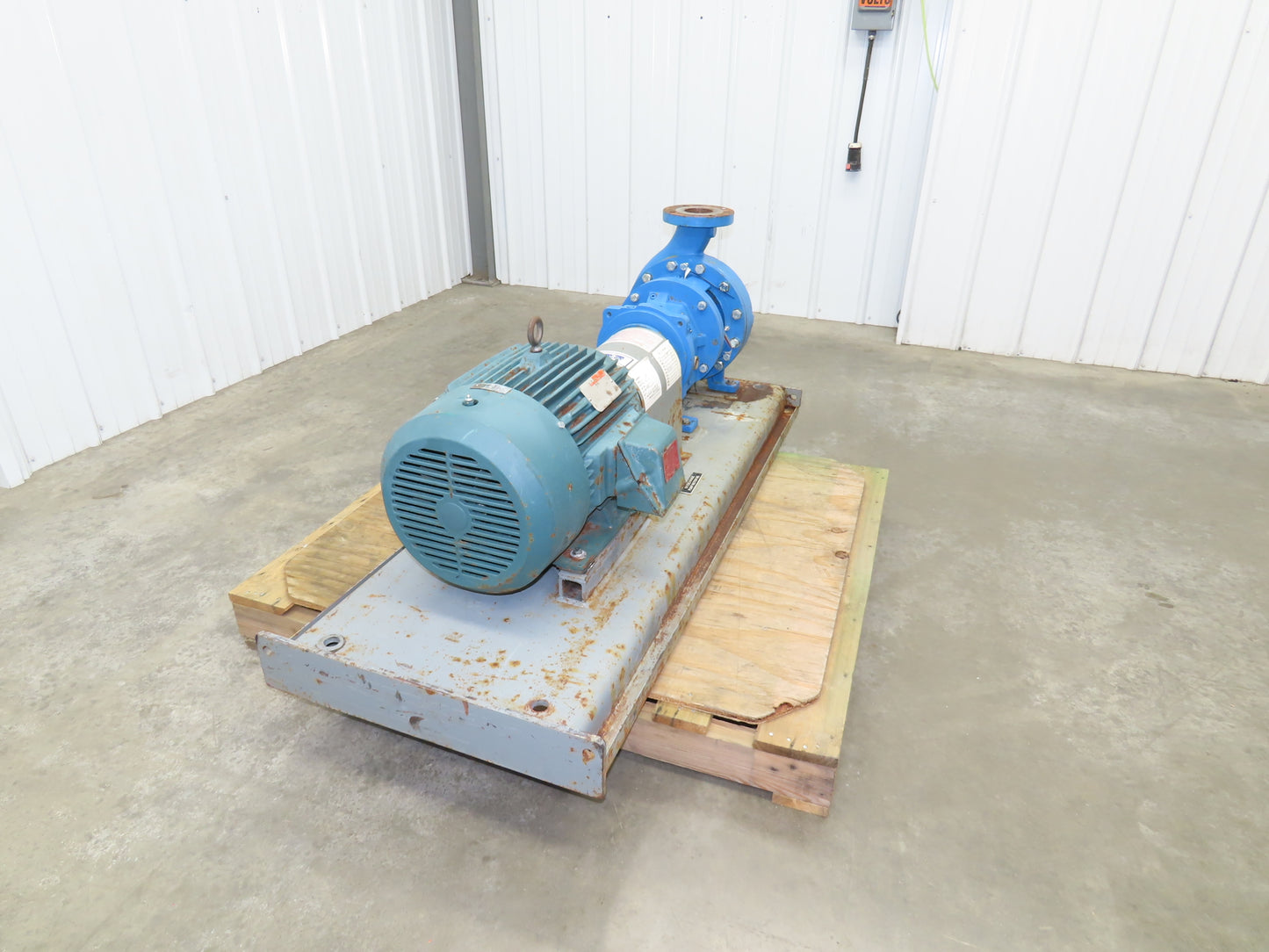 Summit 2196 MTO Centrifugal Pump 3x4x10" SS Impeller 600GPM 380'H 15Hp 3PH Motor