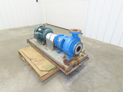 Summit 2196 MTO Centrifugal Pump 3x4x10" SS Impeller 600GPM 380'H 15Hp 3PH Motor