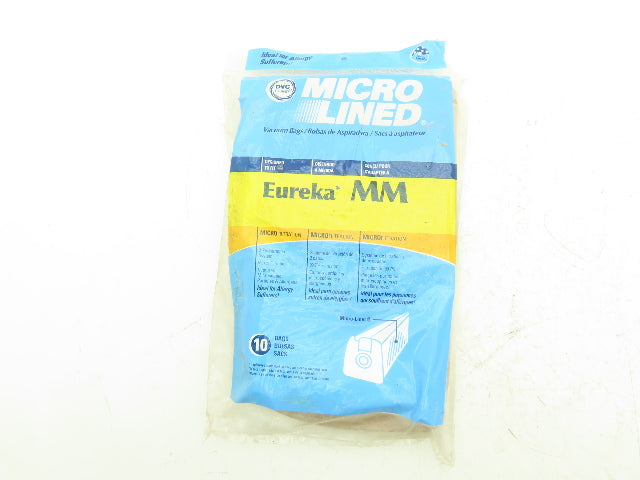 DVC 456713 Eureka MM Micro Lined Vacuum Bags 2 Ply Filtration Lot of 100