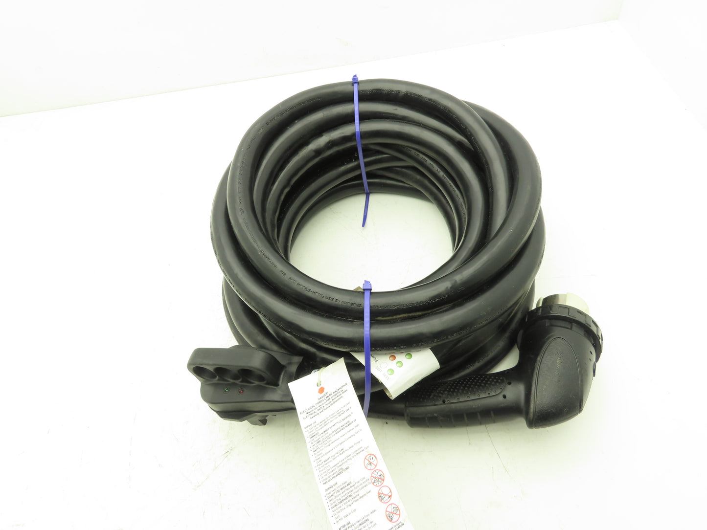 50 AMP 35' RV Extension Cord Generator Power Supply Cable 6AWG 3 Wire