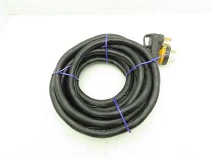 50 AMP 30' RV Extension Cord/Generator Power Supply Cable 6AWG 3 Wire