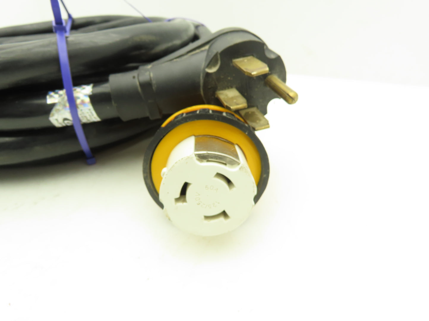 50 AMP 30' RV Extension Cord/Generator Power Supply Cable 6AWG 3 Wire