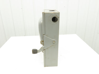 Square D D324 200A Fusible Safety Disconnect Switch Single Throw 240V 3 Pole