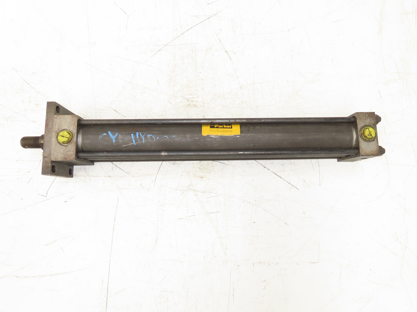 Parker CJ2H Hydraulic Cylinder 2.5" Bore 20" Stroke Flange Mount 3000psi