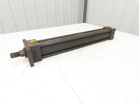 Parker CJ2H Hydraulic Cylinder 2.5" Bore 20" Stroke Flange Mount 3000psi