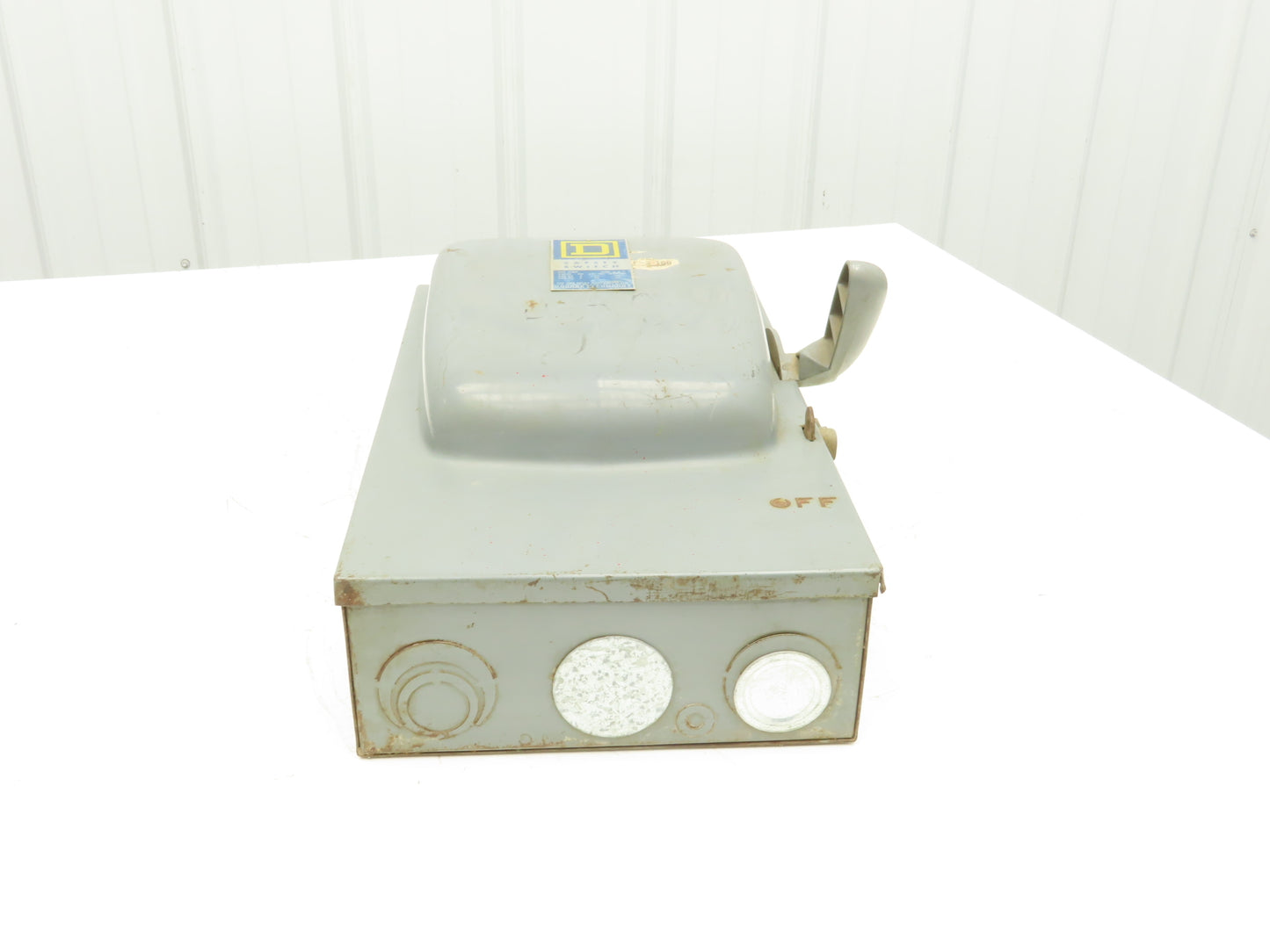 Square D NA 100A Fusible Disconnect Safety Switch Single Throw 3Ph 600V 3 Pole