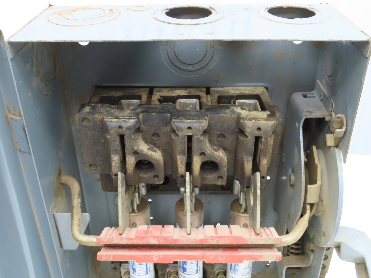 Square D NA 100A Fusible Disconnect Safety Switch Single Throw 3Ph 600V 3 Pole