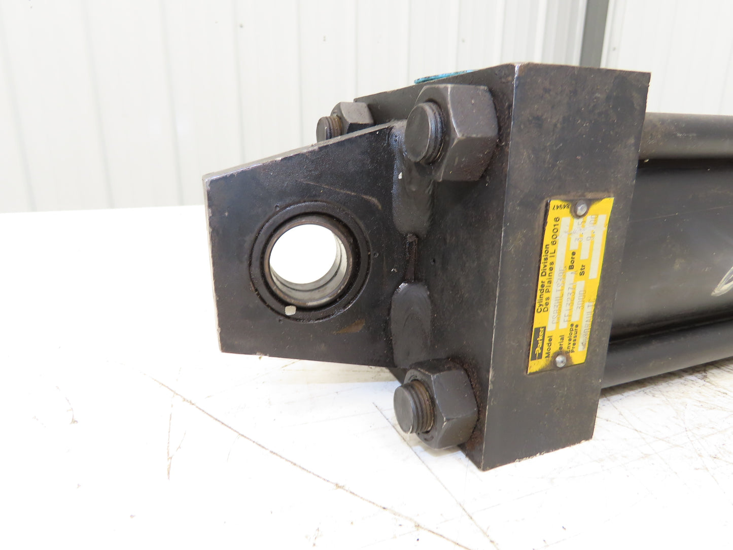 Parker CSB3HLTS39C Hydraulic Cylinder 3.25" Bore 9.5" Stroke 3000psi