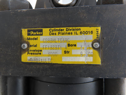 Parker CSB3HLTS39C Hydraulic Cylinder 3.25" Bore 9.5" Stroke 3000psi
