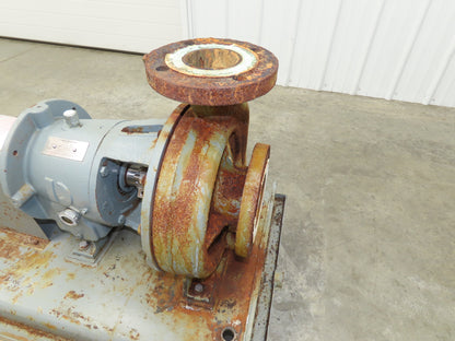 Ingersoll Dresser HOC3+ Centrifugal Pump 3x4x10" 280 GPM 100'H 15Hp 3PH Motor