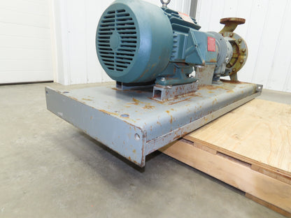 Ingersoll Dresser HOC3+ Centrifugal Pump 3x4x10" 280 GPM 100'H 15Hp 3PH Motor