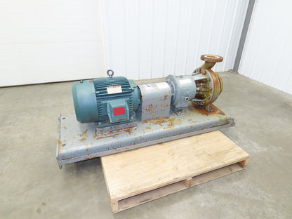 Ingersoll Dresser HOC3+ Centrifugal Pump 3x4x10" 280 GPM 100'H 15Hp 3PH Motor