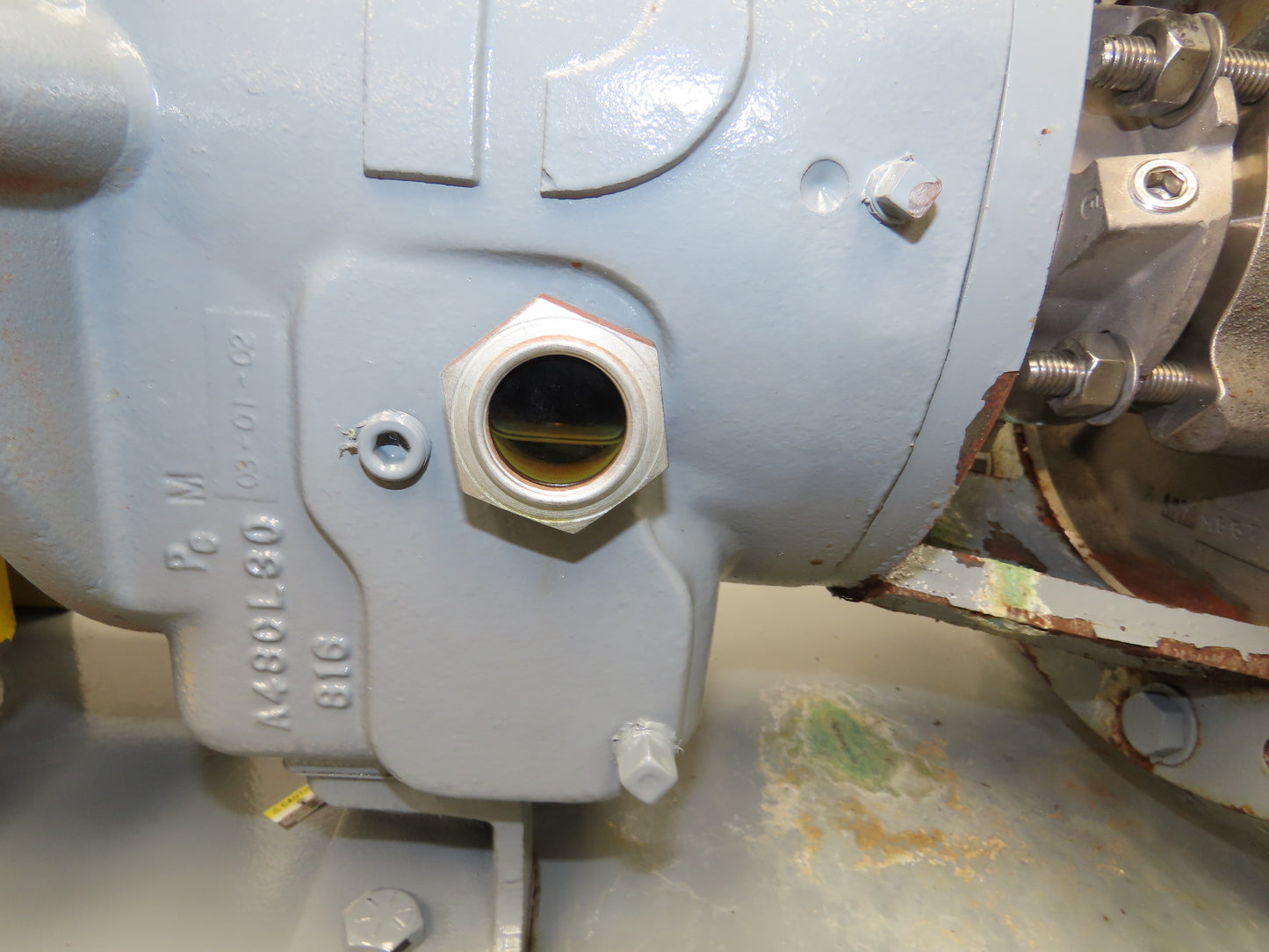 Flowserve HOC3+ Stainless Centrifugal Pump 3x4x10" 280 GPM 100'H 15Hp 3PH Motor