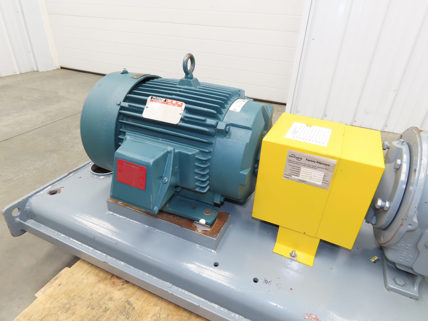 Flowserve HOC3+ Stainless Centrifugal Pump 3x4x10" 280 GPM 100'H 15Hp 3PH Motor