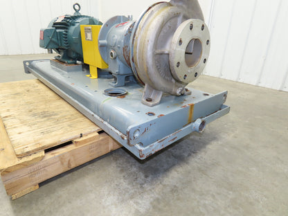 Flowserve HOC3+ Stainless Centrifugal Pump 3x4x10" 280 GPM 100'H 15Hp 3PH Motor