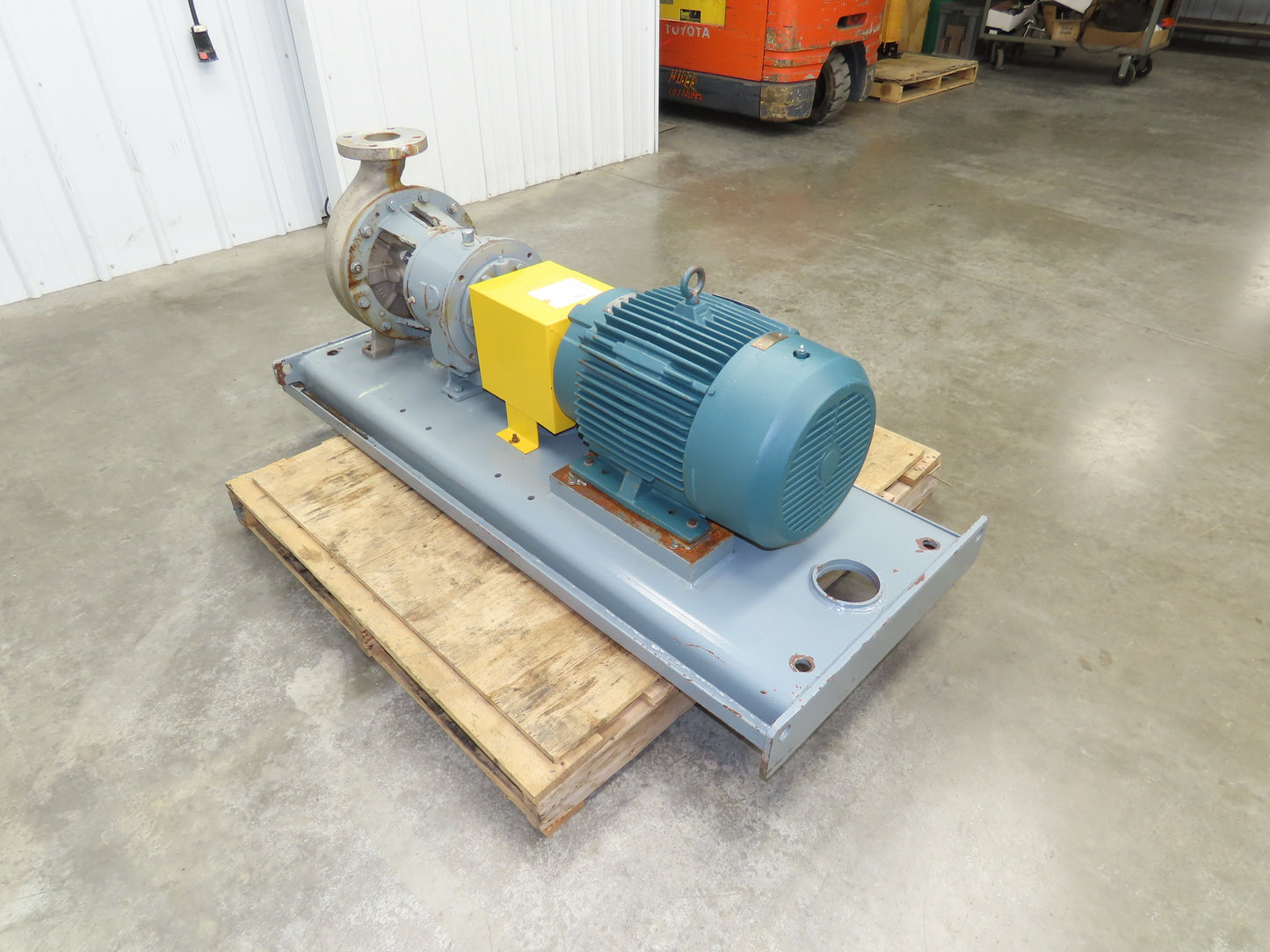 Flowserve HOC3+ Stainless Centrifugal Pump 3x4x10" 280 GPM 100'H 15Hp 3PH Motor