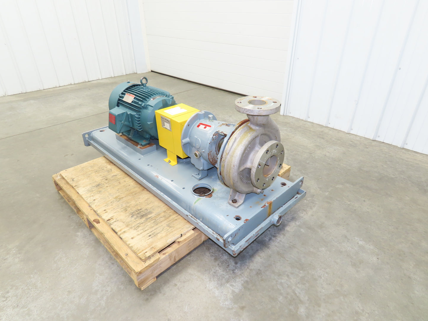 Flowserve HOC3+ Stainless Centrifugal Pump 3x4x10" 280 GPM 100'H 15Hp 3PH Motor