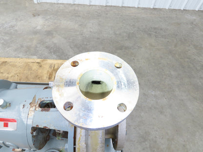 Flowserve HOC3+ Stainless Centrifugal Pump 3x4x10" 280 GPM 100'H 15Hp 3PH Motor