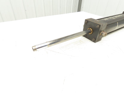 Parker D2AS13 Pneumatic Air Cylinder 4" Bore 17" Stroke 250PSI with Cylindicator