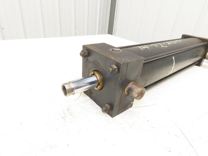Parker D2AS13 Pneumatic Air Cylinder 4" Bore 17" Stroke 250PSI with Cylindicator