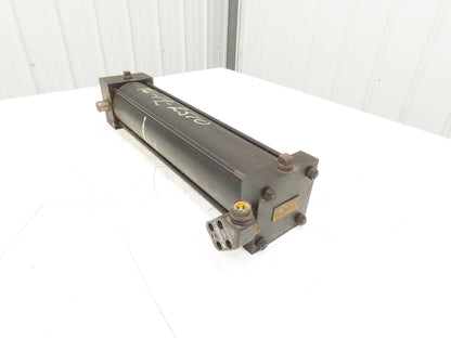 Parker D2AS13 Pneumatic Air Cylinder 4" Bore 17" Stroke 250PSI with Cylindicator