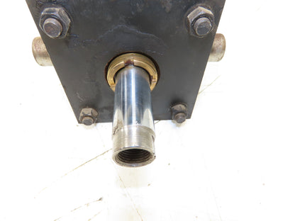 Parker D2AS13 Pneumatic Air Cylinder 4" Bore 17" Stroke 250PSI with Cylindicator