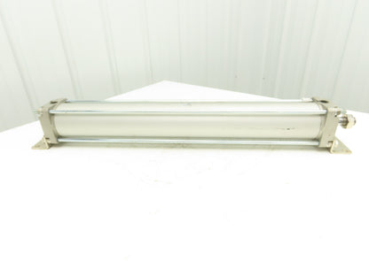 SMC CDA2L100-700-Y59BL Pneumatic Air Cylinder 100mm Bore 700mm Stroke 145psi