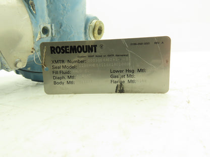 Rosemount 3051CG4A22A1AB4S1 Pressure Transmitter 0-150PSI 55VDC