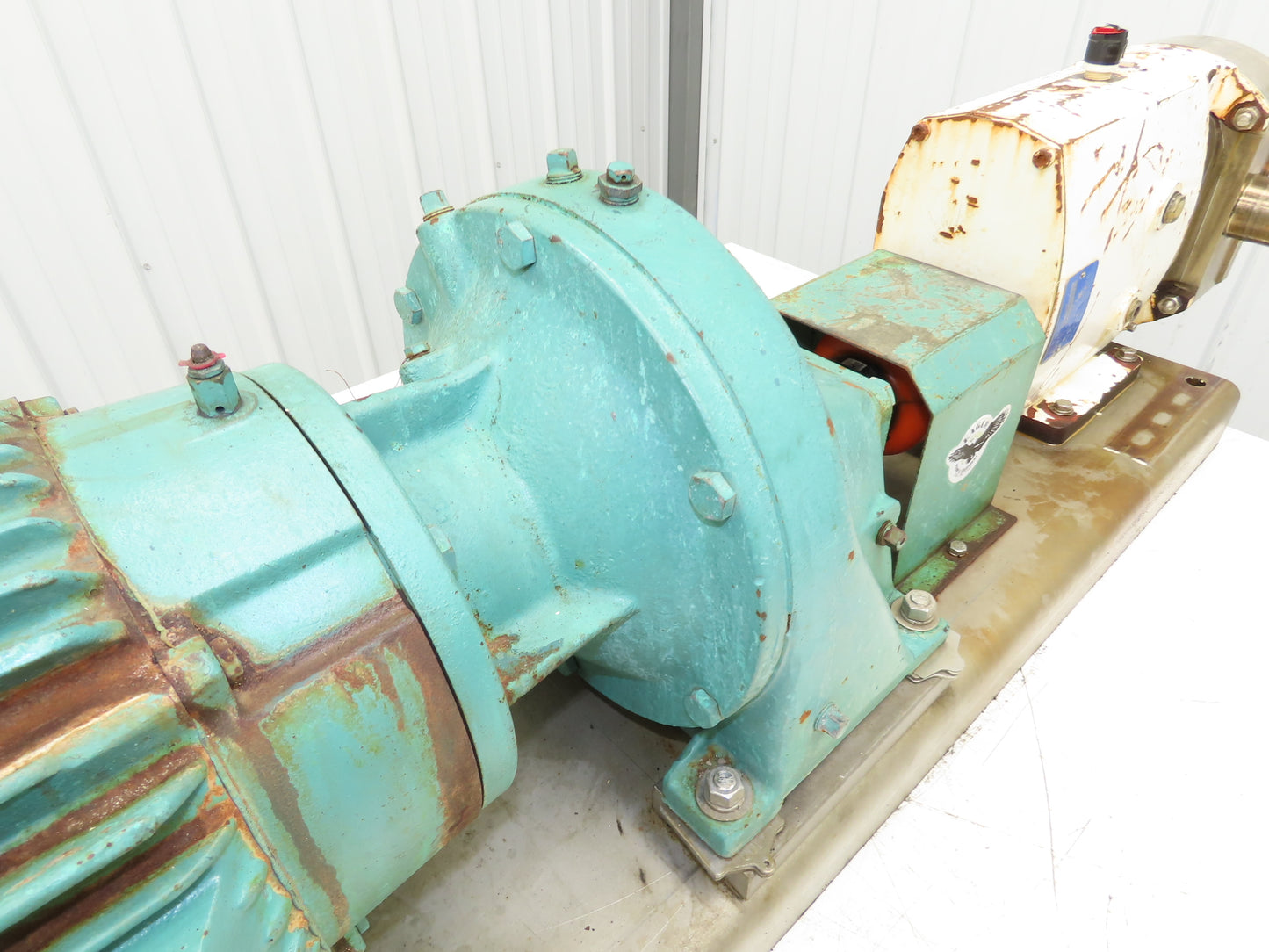 Alfa Laval Flow SRU-4-WLS Sanitary Rotary Lobe Pump 2.5" Tri-Clamp 7.5Hp 3PH