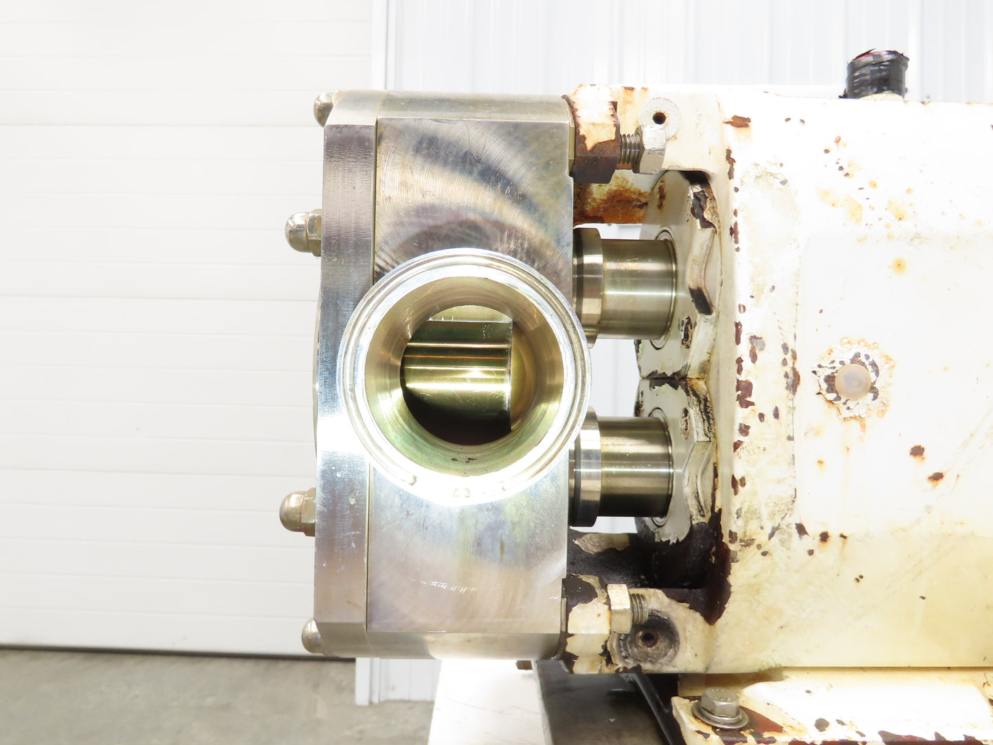 Alfa Laval Flow SRU-4-WLS Sanitary Rotary Lobe Pump 2.5" Tri-Clamp 7.5Hp 3PH