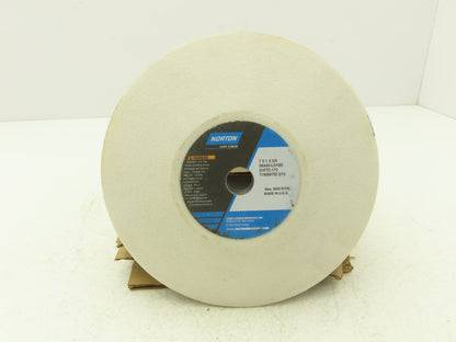 Norton 38A60-L6VBE 7 X 1 X 5/8 Dished Grinding Wheel 5/8" Bore x 1/4" W Lot of 5