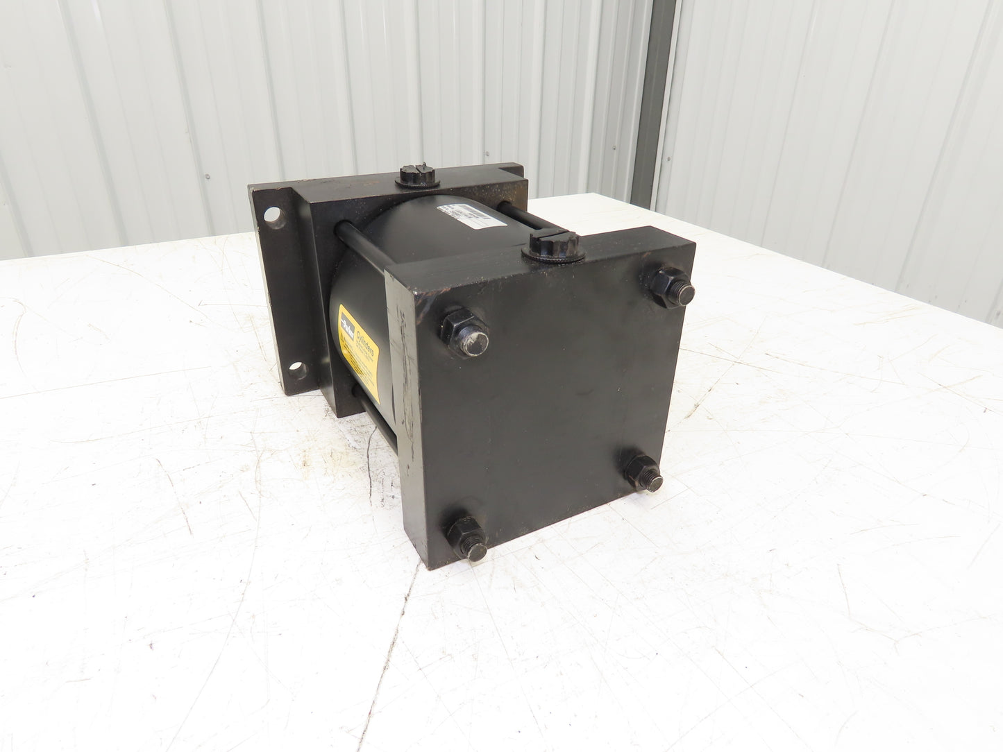 Parker 6.00J2ALUS14A4.000 Pneumatic Air Cylinder 6" Bore 4" Stroke 250PSI