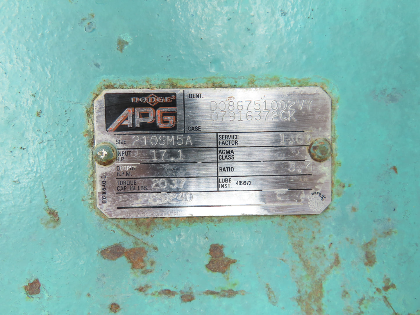 Alfa Laval Flow SRU-4-WLS Sanitary Rotary Lobe Pump 2.5" Tri-Clamp 7.5Hp *READ*