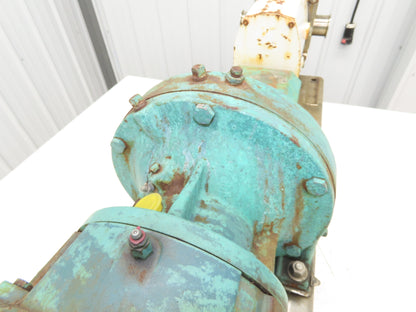 Alfa Laval Flow SRU-4-WLS Sanitary Rotary Lobe Pump 2.5" Tri-Clamp 7.5Hp *READ*