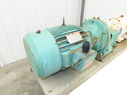 Alfa Laval Flow SRU-4-WLS Sanitary Rotary Lobe Pump 2.5" Tri-Clamp 7.5Hp *READ*