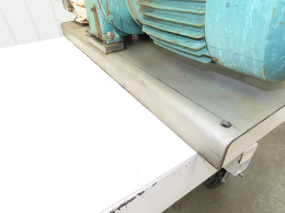 Alfa Laval Flow SRU-4-WLS Sanitary Rotary Lobe Pump 2.5" Tri-Clamp 7.5Hp *READ*