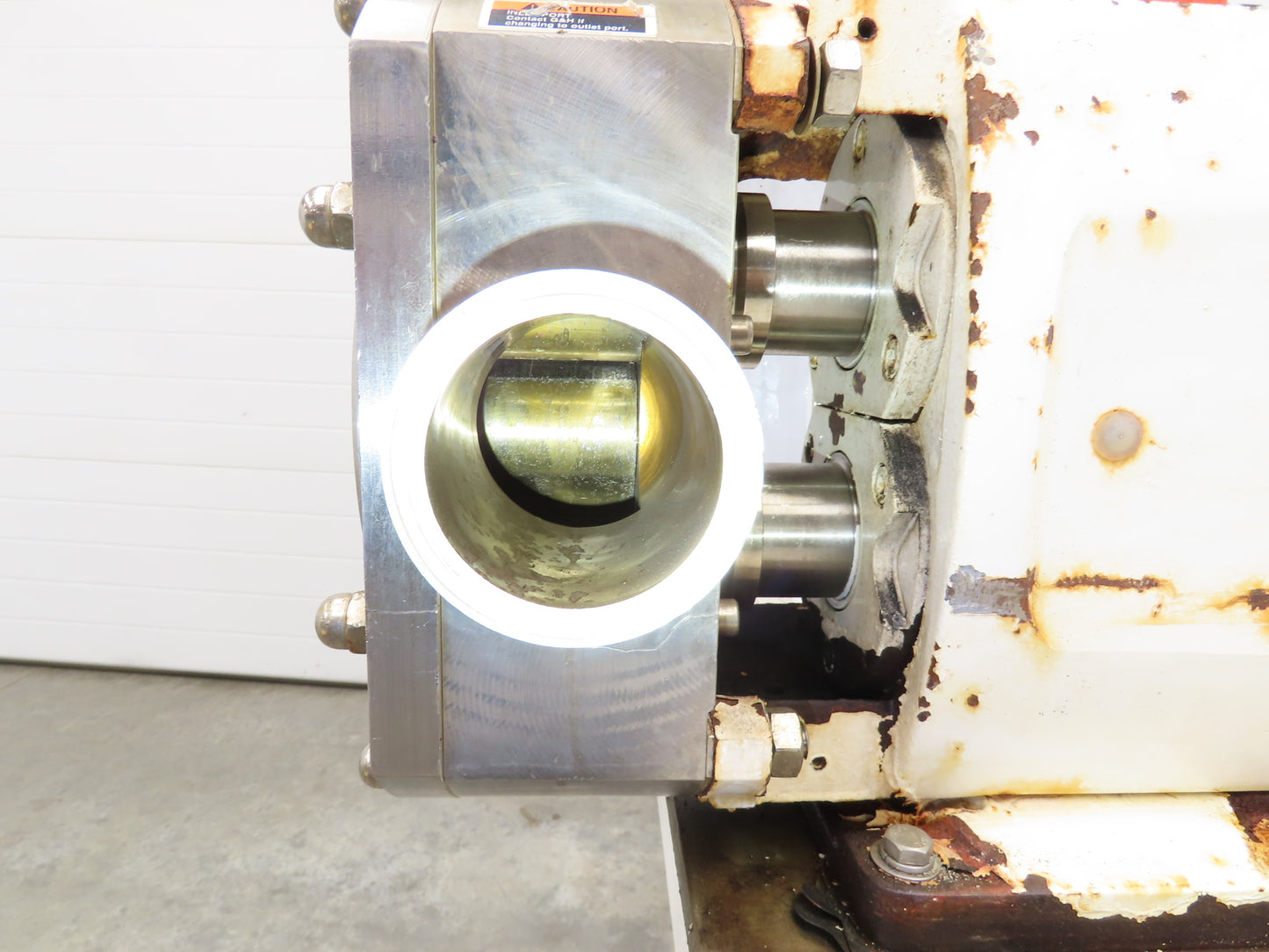 Alfa Laval Flow SRU-4-WLS Sanitary Rotary Lobe Pump 2.5" Tri-Clamp 7.5Hp *READ*