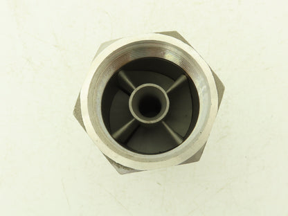 Lechler 459.475.17.BZ Spraco Axial Full Cone Spray Nozzle 316 SS Turbine-Style