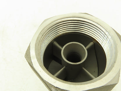 Lechler 459.475.17.BZ Spraco Axial Full Cone Spray Nozzle 316 SS Turbine-Style
