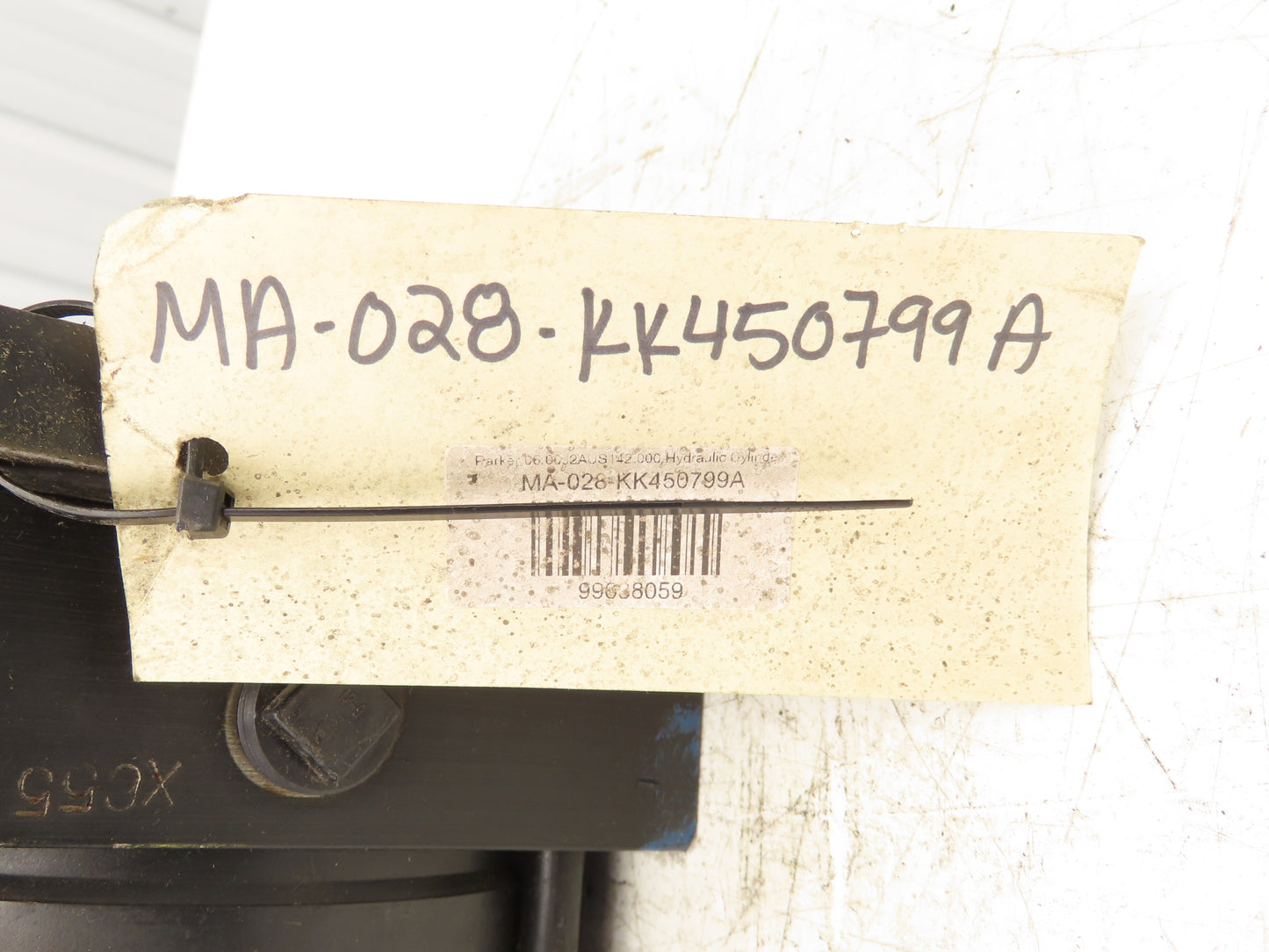 Parker 6.00 J2AUS14 2.000 Pneumatic Air Cylinder 6" Bore 2" Stroke 250PSI