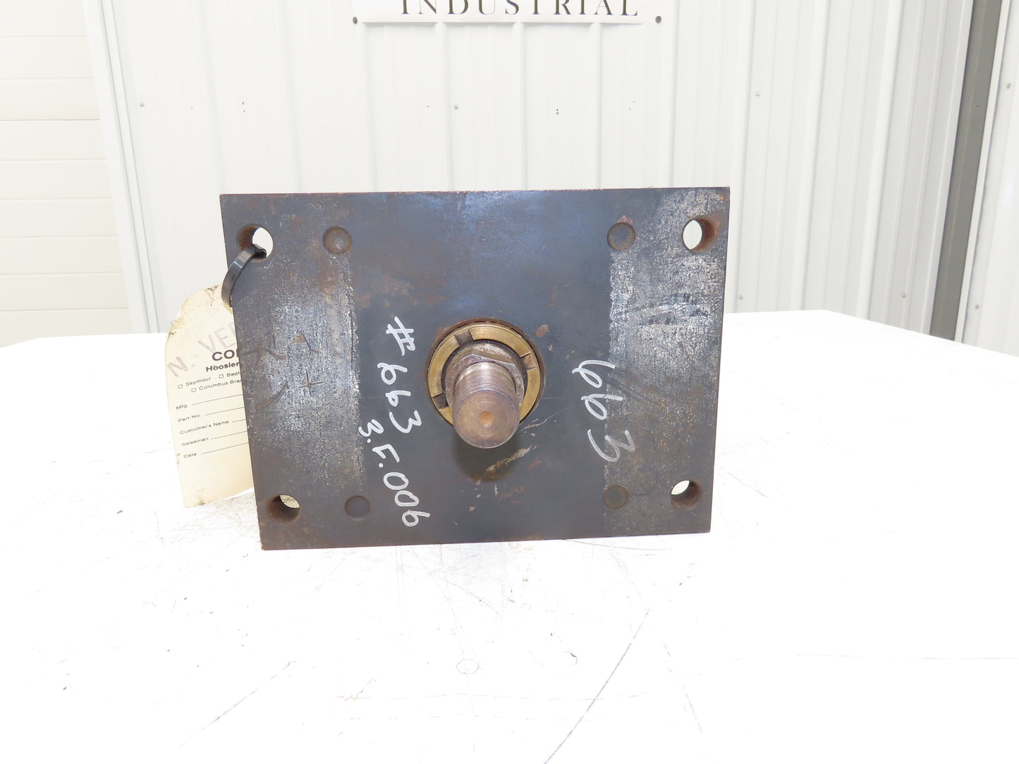 Parker 6.00 J2AUS14 2.000 Pneumatic Air Cylinder 6" Bore 2" Stroke 250PSI