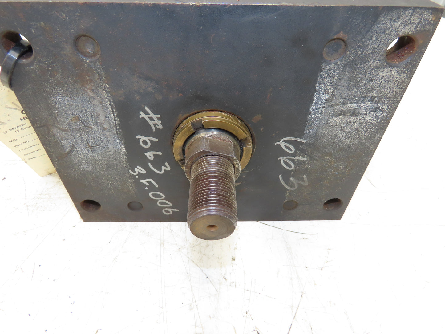 Parker 6.00 J2AUS14 2.000 Pneumatic Air Cylinder 6" Bore 2" Stroke 250PSI