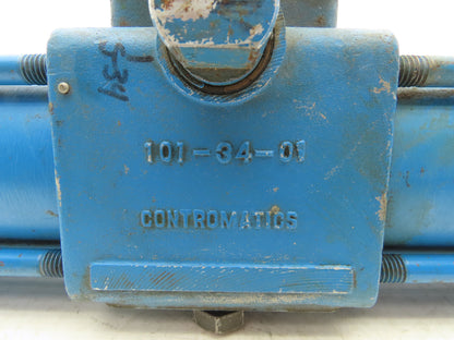 Contromatics 101-34-01 Model 375 Pneumatic Valve Actuator Double Acting 1/4 Turn