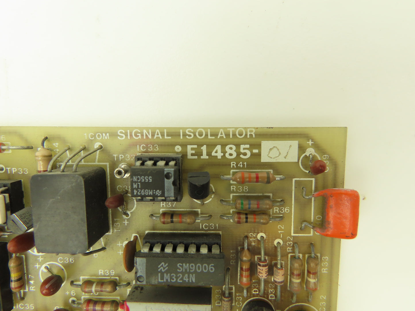 Polyspede E1485-01 Signal Isolator Printed Circuit Board Control Card PCB