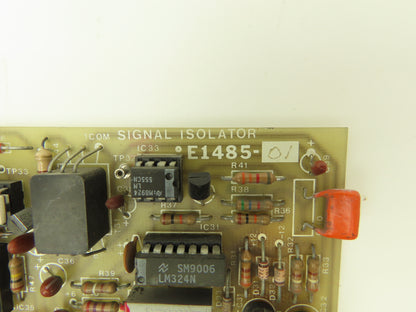 Polyspede E1485-01 Signal Isolator Printed Circuit Board Control Card PCB