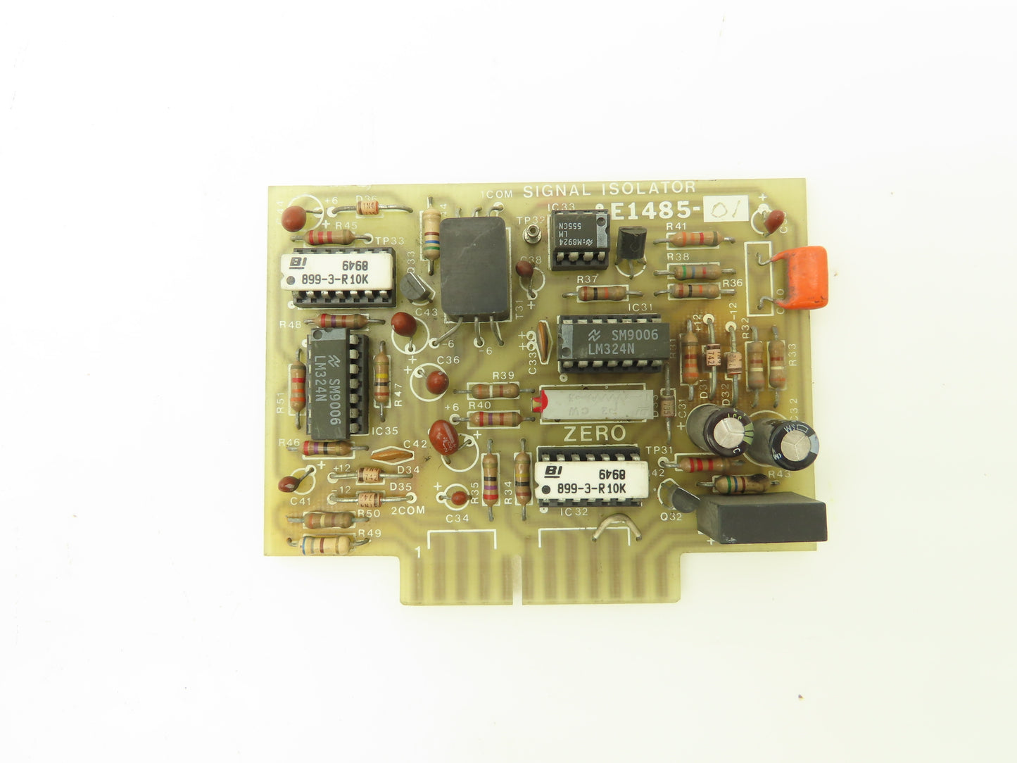Polyspede E1485-01 Signal Isolator Printed Circuit Board Control Card PCB