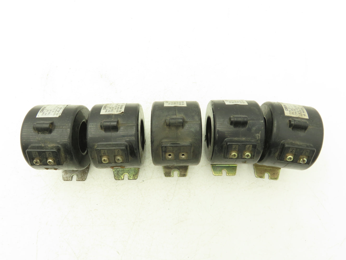Kasuga CT153K Current Transformer VA Sec Cur 5A 600V Max 50/60Hz Lot of 5